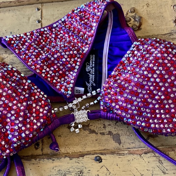 ❤️ NPC IFBB PRO CUT BIKINI WFBB COMPETITION INGRID ROMERO COMPETITION BIKINI S - Picture 4 of 16